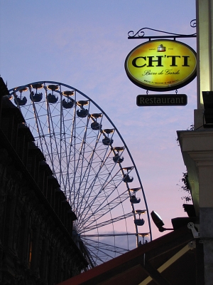 La grande roue sous un autre jour! 