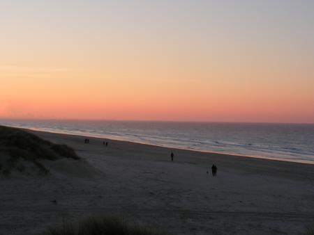 coucher du soleil